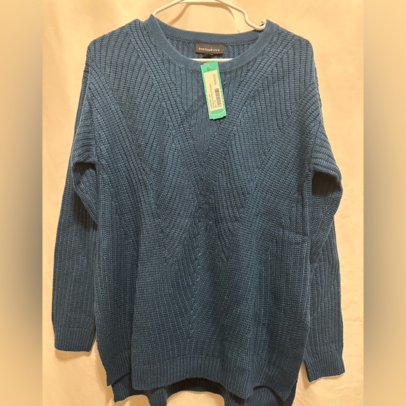 Blue Sweater for Women - Picture 1 of 5